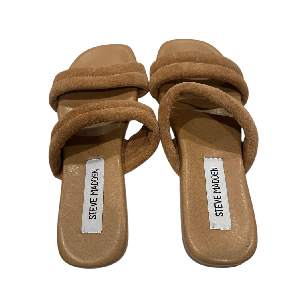 Steve Madden Wizen Tan Suede Women’s Slip-On Flat Size 7